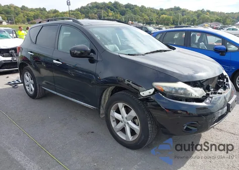 2009 Nissan Murano Sl from USA, damaged, VIN JN8AZ18U49W025358